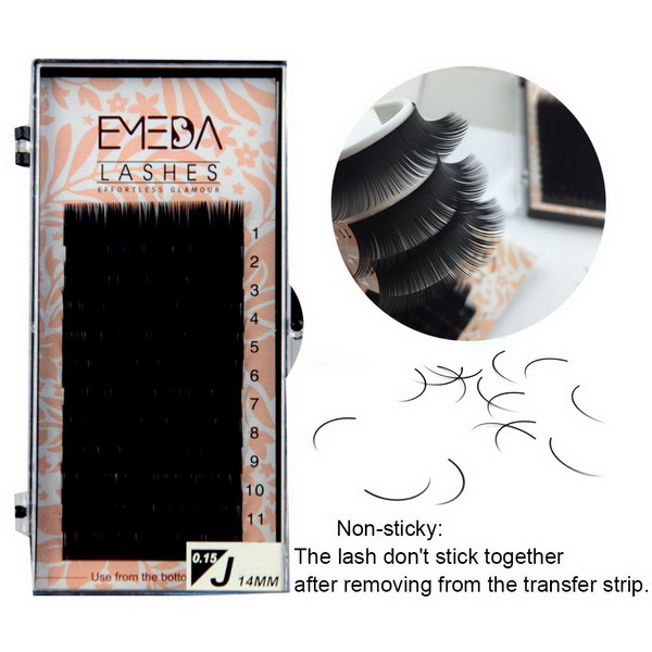 Wholesale individual long  lash extensions SN62